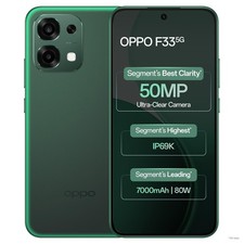 Oppo F33 5G (6 GB RAM, 128 GB Speicher, grün) Dimensity 6360 MAX Global...
