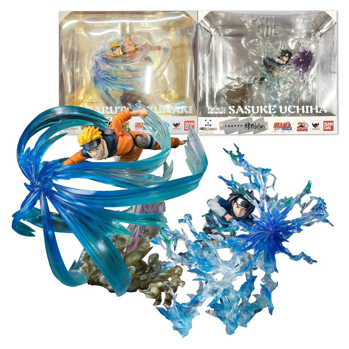 Figuarts ZERO NARUTO UZUMAKI SASUKE UCHIHA Set KIZUNA RELATION