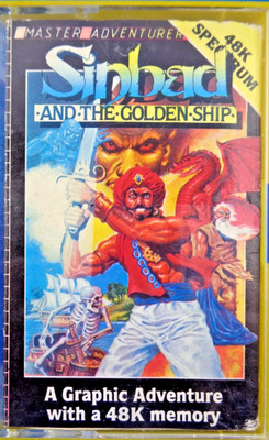 SINCLAIR ZX SPECTRUM -- SINBAD AND THE GOLDEN SHIP (MASTERTRONIC)