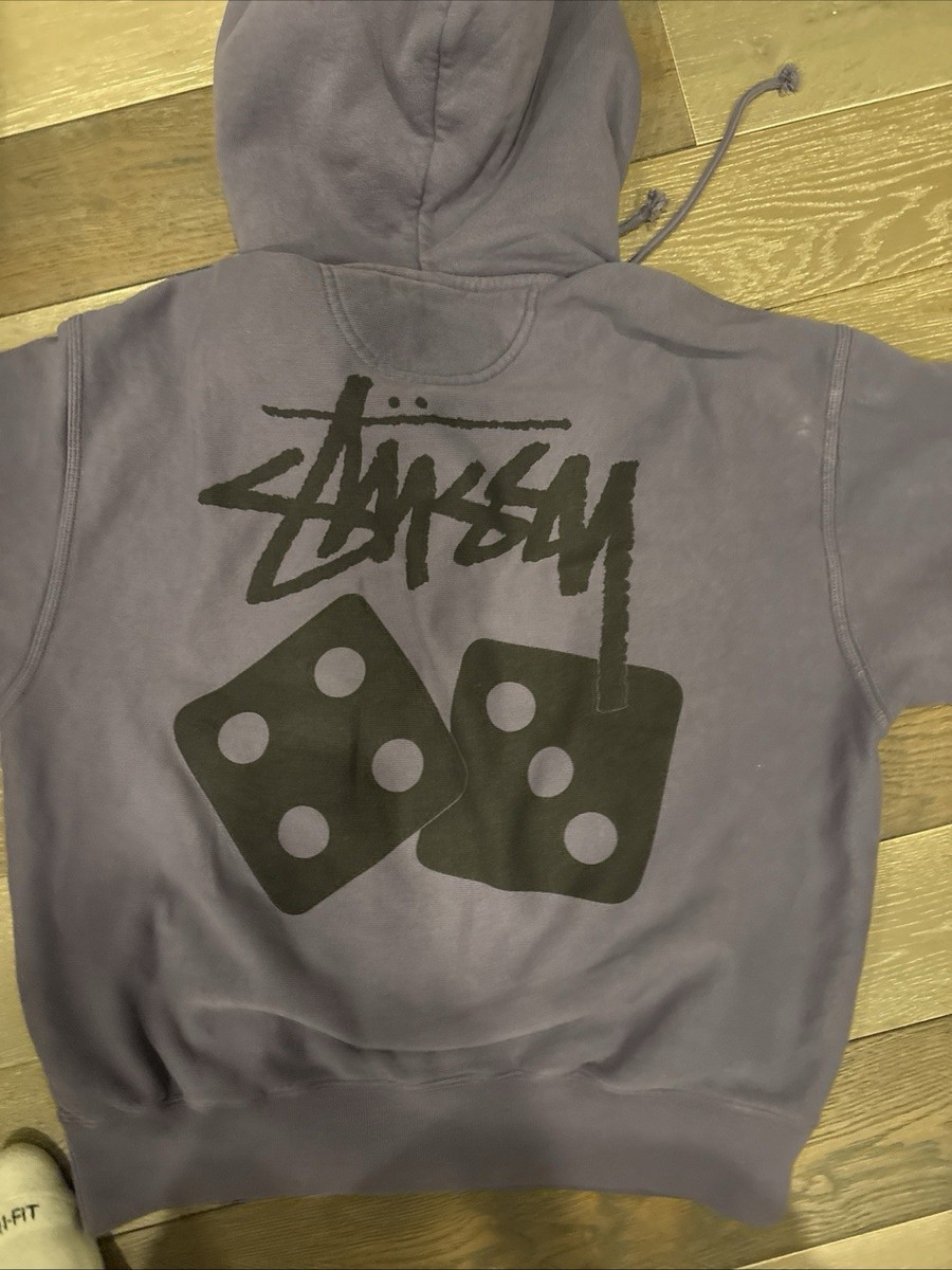 Stussy Dice Zip-Up Hoodie - Size Medium | eBay
