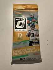 2020 Donruss Optic Football Cello Value Pack SEALED - Hurts Herbert Burrow Tua!
