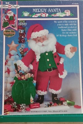 Merry Santa (Fibre Craft) Häkelanleitung