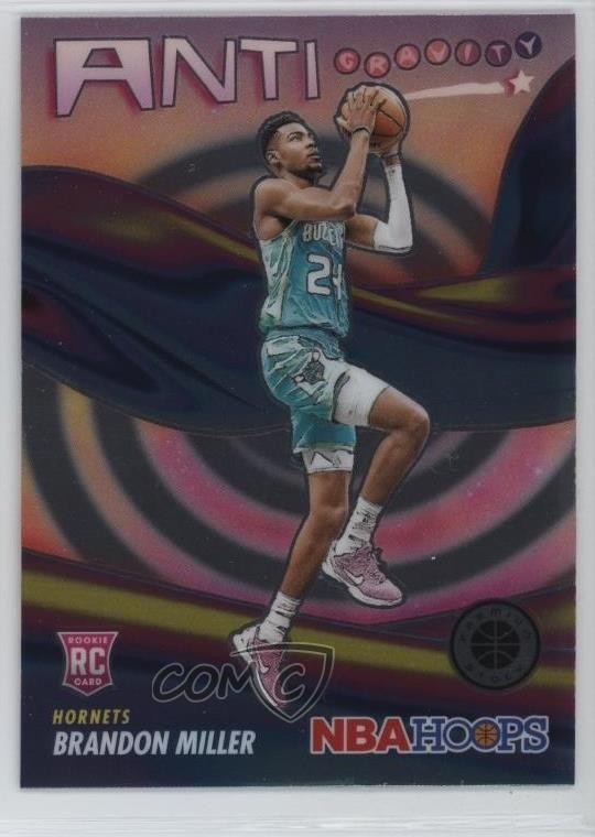 2023 Panini NBA Hoops Premium Stock Anti-Gravity Brandon Miller Rookie RC 1i1x