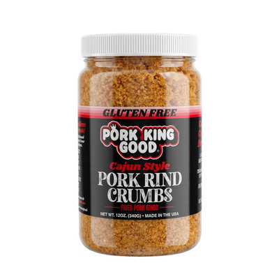Spicy Cajun Low Carb Keto Diet Pork Rind Breadcrumbs!Perfect for Ketogenic, Pale