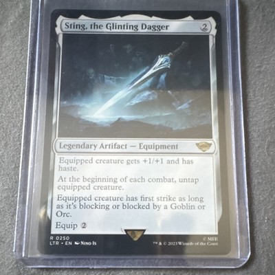 WOTC Sting, the Glinting Dagger LTR 0250 Rare English Regular