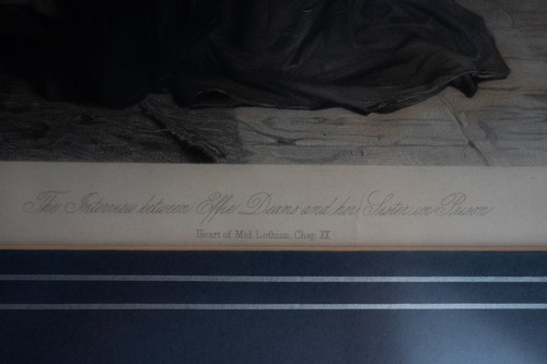 19th-Century Steel Plate Engraving – James Faed after Robert Herdman Effie Deans - Picture 4 of 12