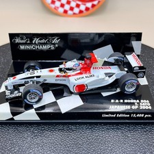 MINICHAMPS 1/43 BAR Honda 006 Takuma Sato Japanese GP 2004 400040110