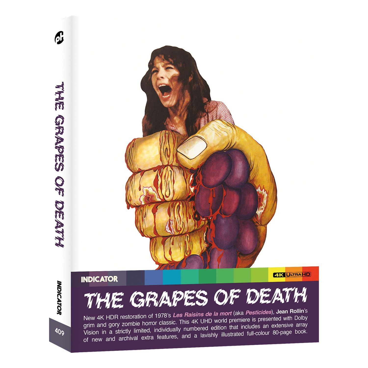 The Grapes of Death Limited Edition [18] 4K UHD