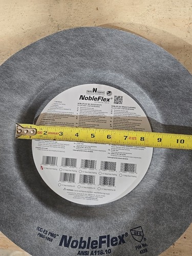 NobleFlex 3/4" Deep Drain Tile Flashing 19pk - Picture 4 of 5