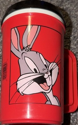 Super Thermo Warner Bros. Looney Tunes Bugs Bunny Character Cup Collectible VTG.