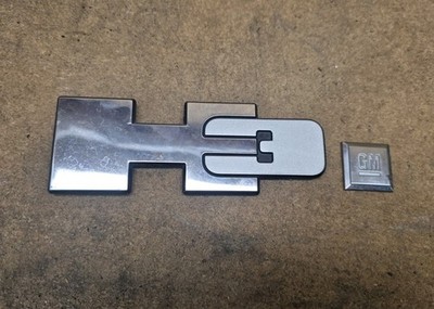 2003 2004 2005 2006 2007 HUMMER H3 GM Door SIDE EMBLEM BAGE LOGO OEM *