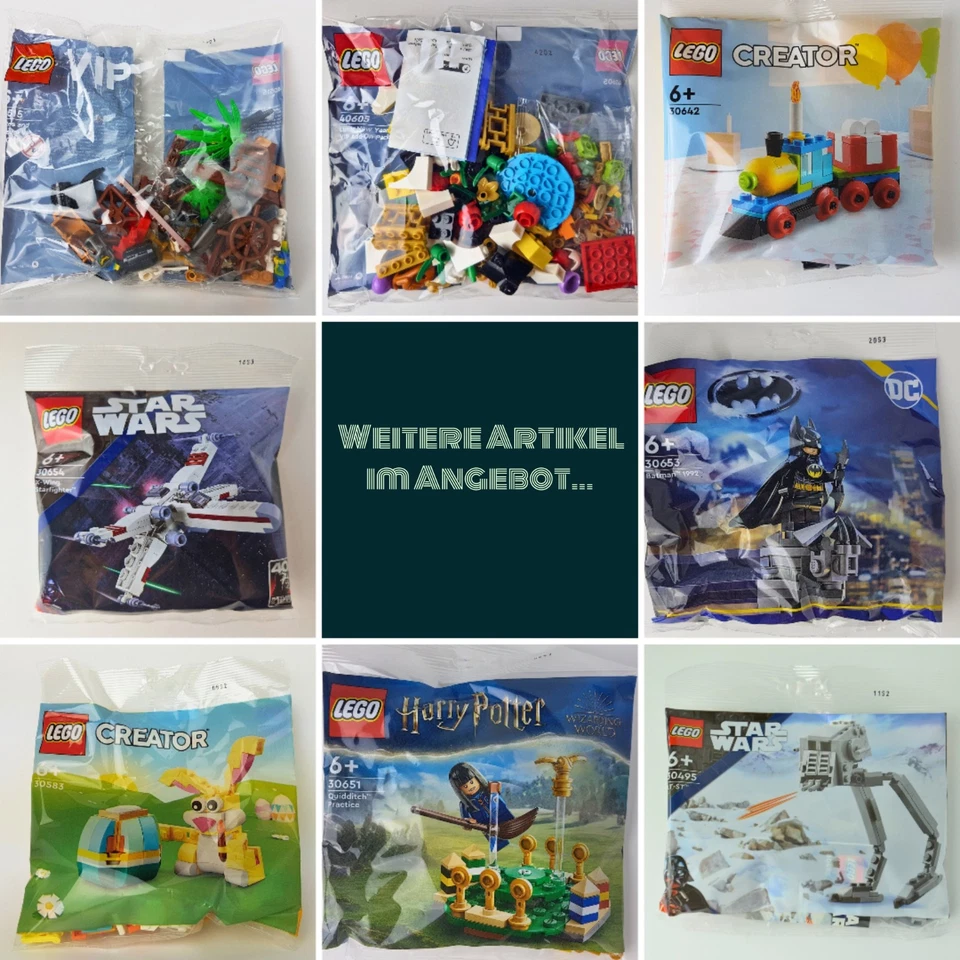 LEGO Polybags VIP-Ergänzung Star Wars Friends Seasonal Harry Potter Auswahl NEU - Bild 1 von 1