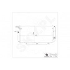 Condensateur Subaru IMPREZA