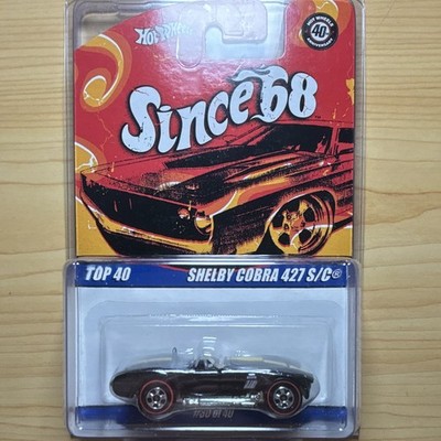 Hot Wheels Since '68 Top 40 Shelby Cobra 427 S/C