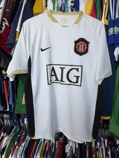 MANCHESTER UNITED ENGLAND 2006/2008 AWAY FOOTBALL SHIRT JERSEY NIKE