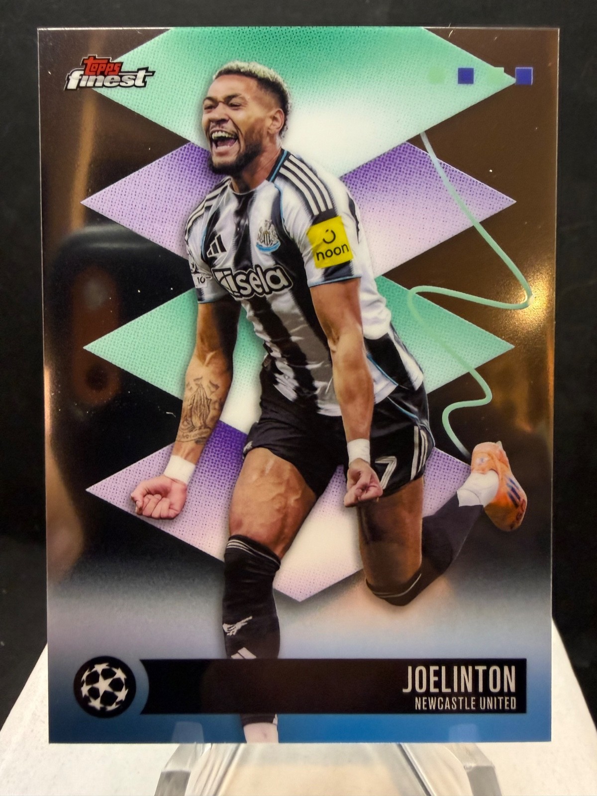 2025-26 TOPPS FINEST UEFA RARE JOELINTON #562