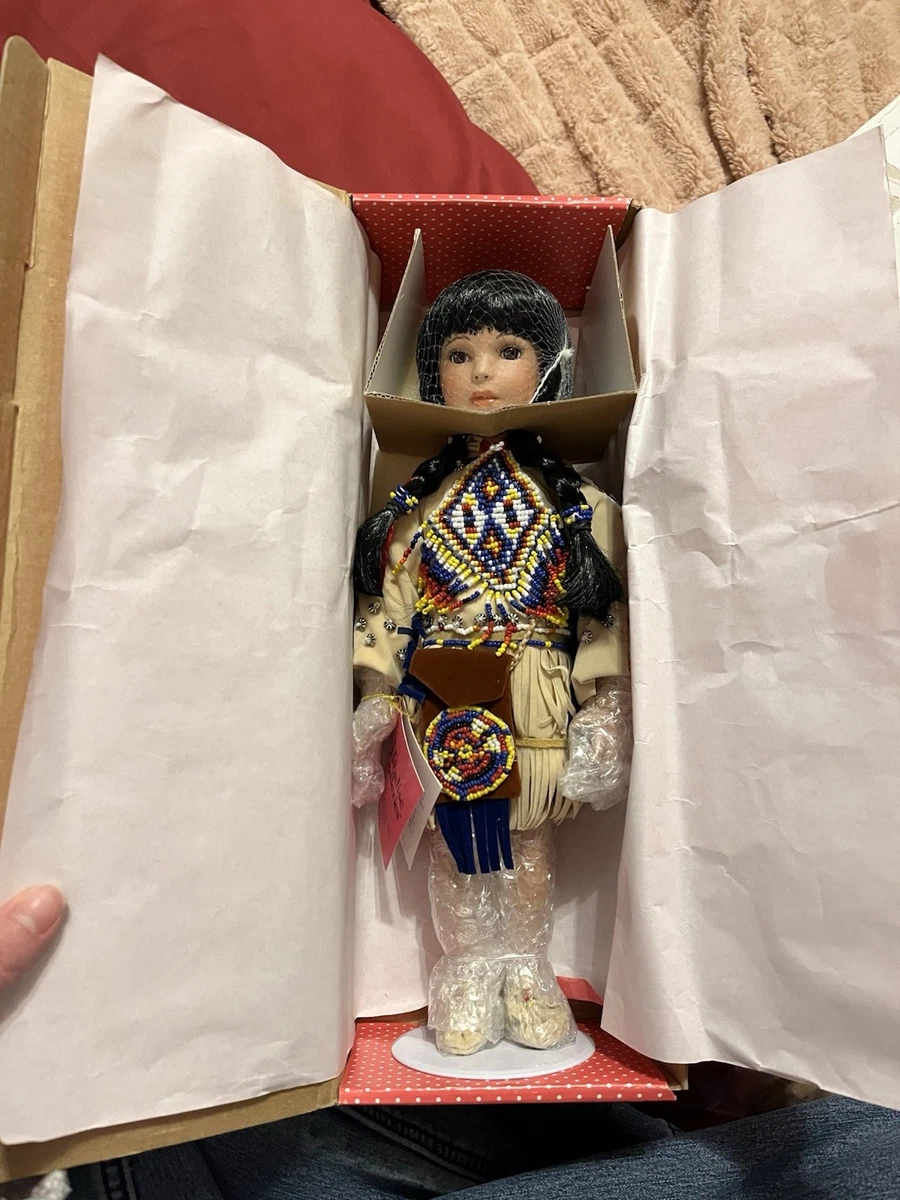 アメリカインディアン．ビスクドール Treasury Collection Native American Paradise Galleries Dolls & Doll Playsets for sale