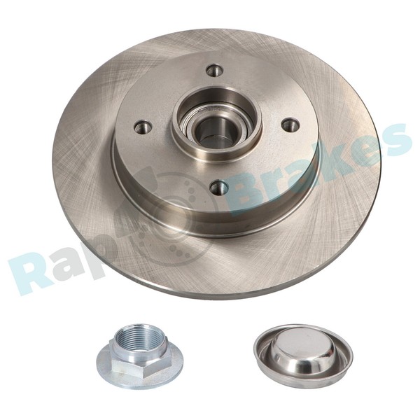 2X RAP Brakes Bremsscheibe R-D0176 FüR Peugeot 308 1 SW CC 16V Bioflex Hdi THP 2-image