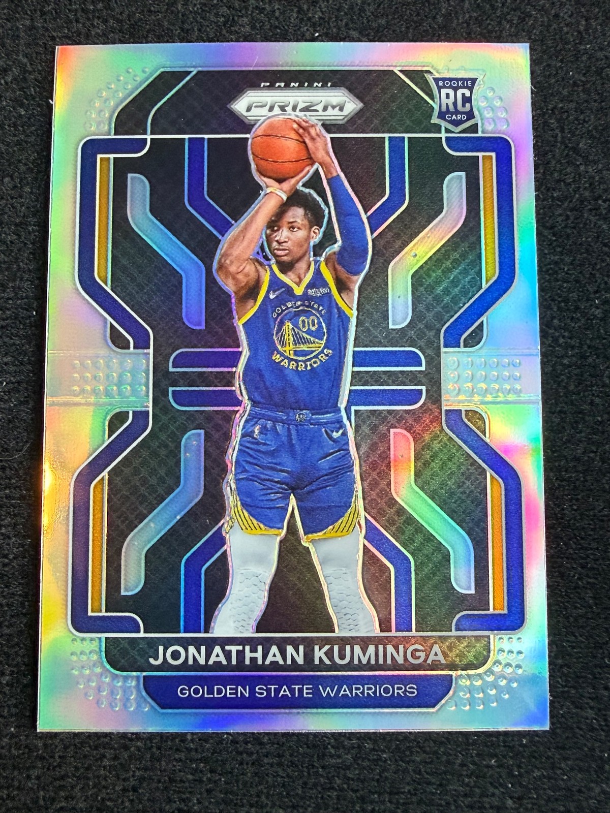 Jonathan Kuminga Rookie 2021-22 Panini Prizm #307 Silver Prizm