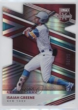 2020 Panini Elite Extra Edition Prime Numbers A Die-Cut 14/80 Isaiah Greene 0s3