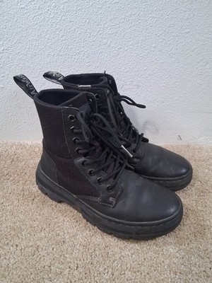 Dr Martens Combs Tech II Boots Mens Size 5 Black Lace Up 