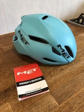 MET Manta Aero Helmet Ltd Addition Turquoise Mk1 Large 59-62cm Ultralight Unused