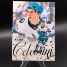 Fleer 2025-26 Flair Hockey Macklin Celebrini #106 San Jose Sharks