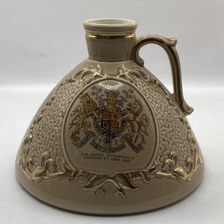 Brentleigh Ware Staffordshire Queen Elizabeth II 1953 Coronation Decanter #8668