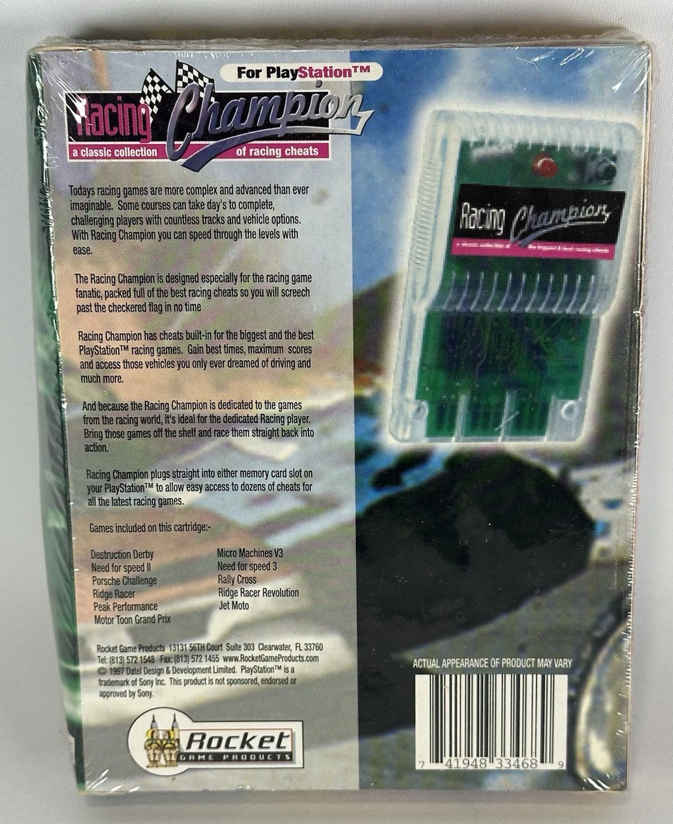 RACING CHAMPION - SONY PLAYSTATION 1 PS1 *TOTALMENTE NUEVO Y PRECINTADO*