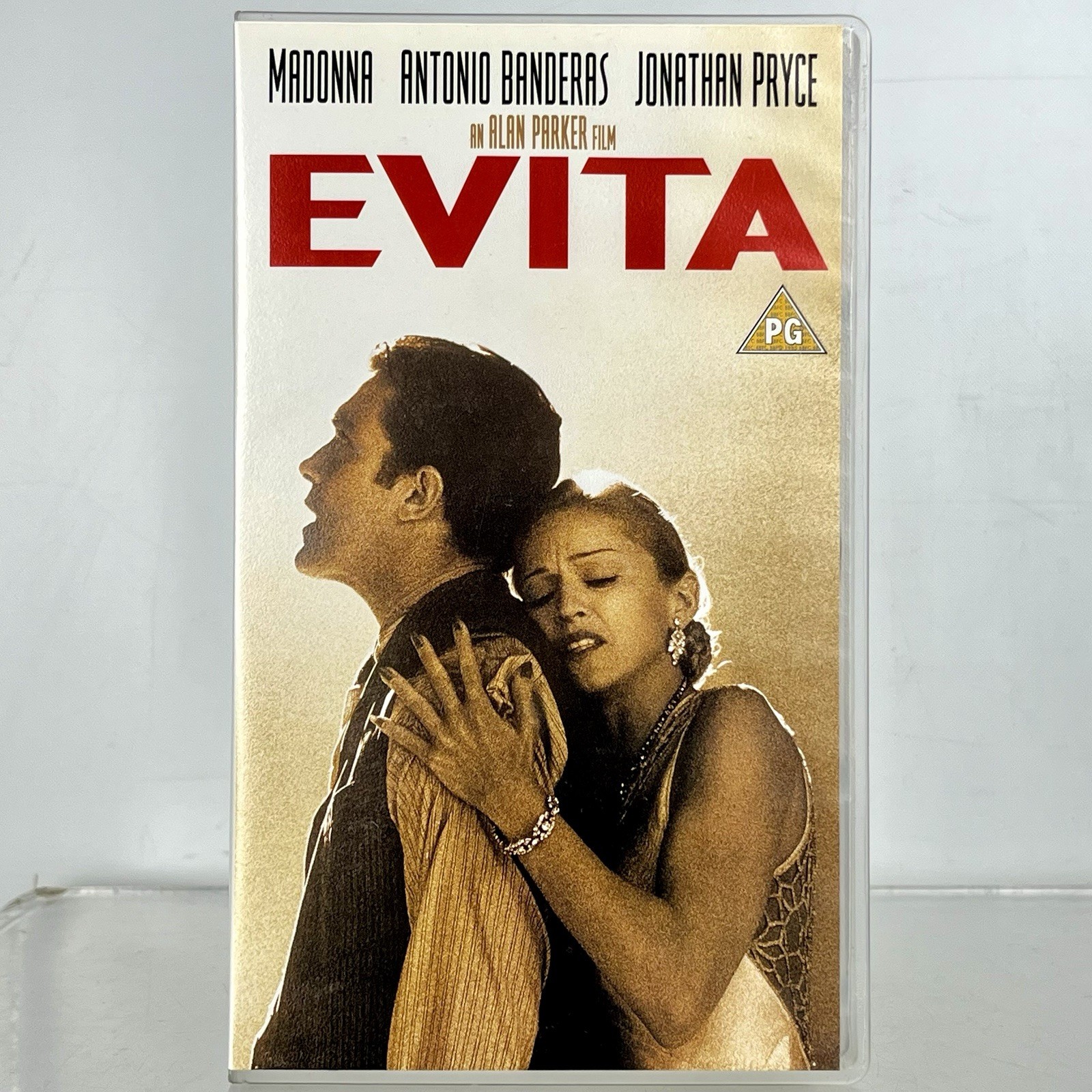New EVITA VHS TAPE Video Cassette 1996 Madonna Antonio Banderas Factory Sealed