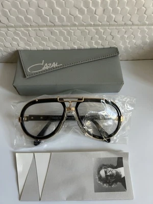 Cazal 642 Sunglasses Rare 58□17 140 Gold Black Complete West Germany Col 97/1 - Bild 1 von 4