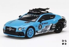 Diecast 1/64 Bentley Continental GT GP Ice Race 2020 LHD Mini GT