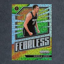 2022-23 Panini Prizm Nikola Jokic Fearless Mojo Prizm 12/25 #Y