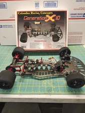 CALANDRA RACING CONCEPTS GENERATION X10 CARPET KNIFE CARBON FIBER RACER "NEW"