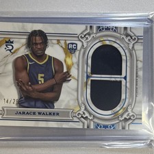 2023-24 Topps Royalty Regalia Relics Jarace Walker Blue /25 Rookie Memorabilia