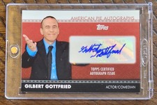 Gilbert Gottfried: 2011 Topps #APA-15 American Pie Autographs SP SIGNED CHASE