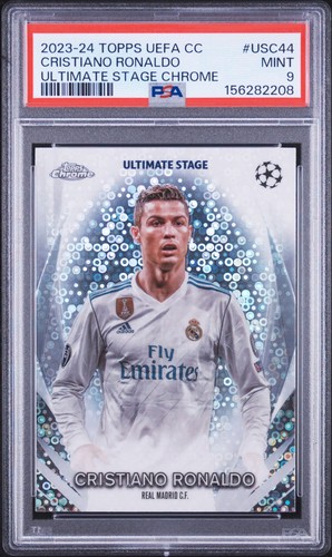 Cristiano Ronaldo 2023-24 Topps Chrome Ultimate Stage PSA 9 #USC-44 Real Madrid
