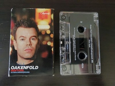 Paul Oakenfold New York Sasha San Francisco Global Underground 99 Cassette Promo
