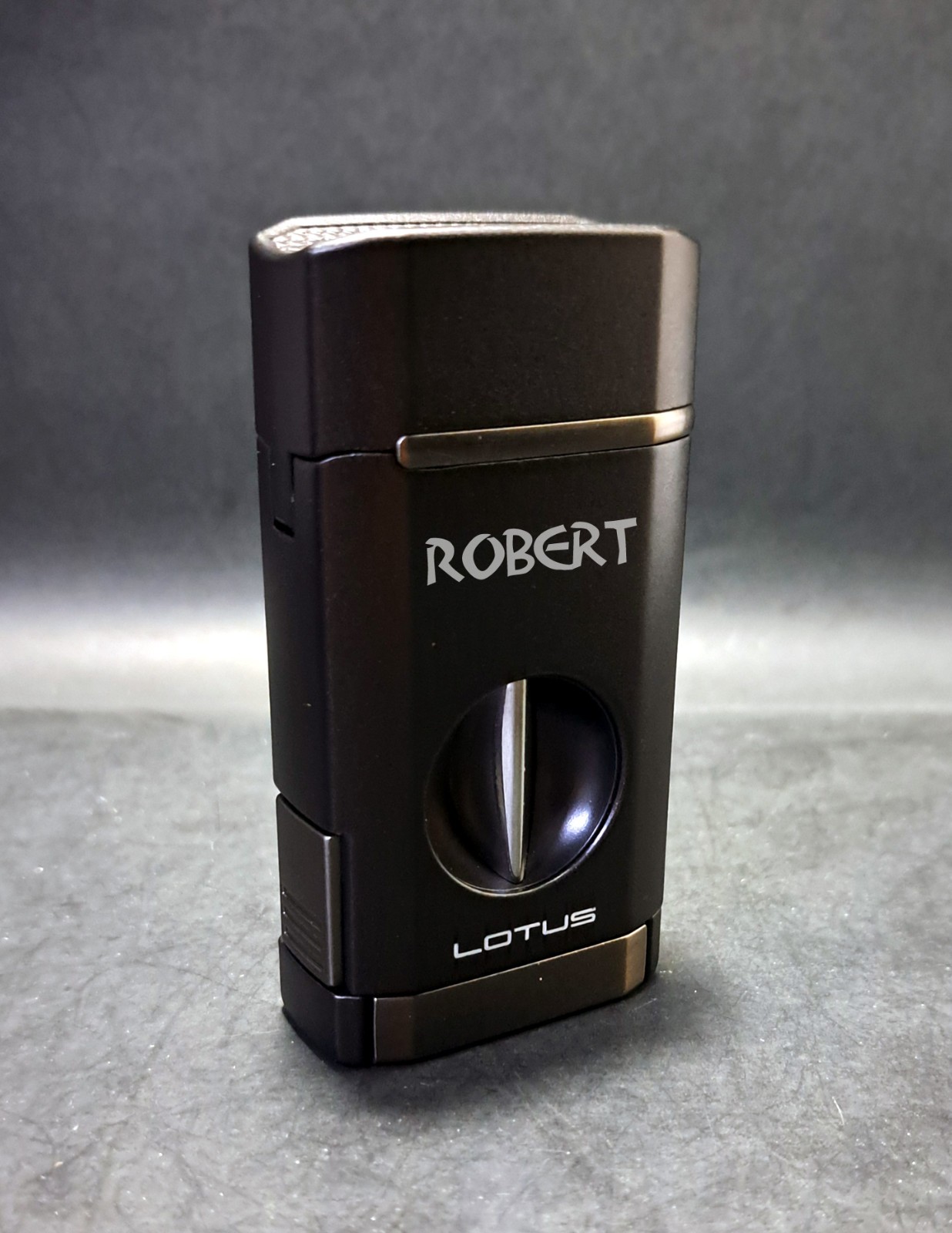 | Custom Engraved | Slide Down V-cutter