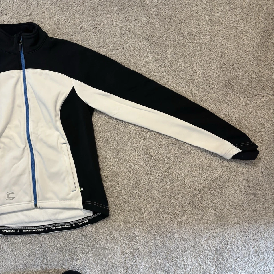 Chaqueta softshell Cannondale Performance CÁLIDA blanca/negra XS Foto 3 de 4