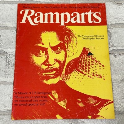 Ramparts Magazine Aug 1972 Vietnam Offensive Tom Hayden Rolling Stones Carlos Sa