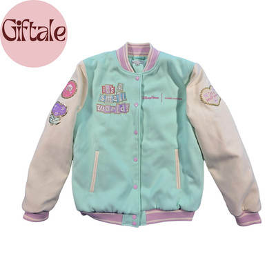 Disney Parks Stoney Clover It's A Small World Beautiful Blue Jacket Size XL
