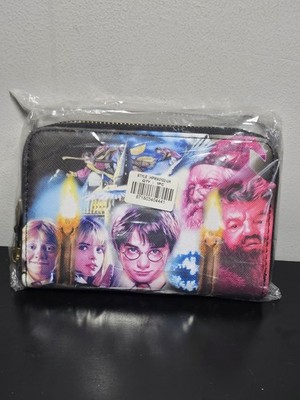 Harry Potter - Philosopher s Stone 4  Kunstleder Geldbörse mit umlaufendem Reißverschluss Neu