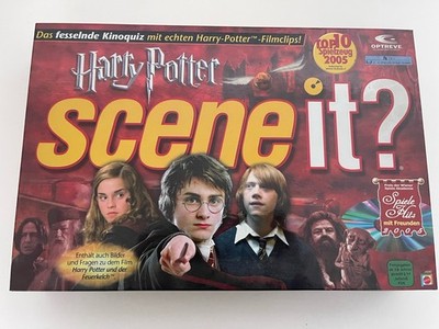 Scene It? Harry Potter Mattel 2006 Brettspiel mit DVD Gesellschaftsspiel Familie
