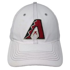 Arizona Diamondbacks MLB 47 Brand Baseball Cap White One Size Stretch Fit Hat