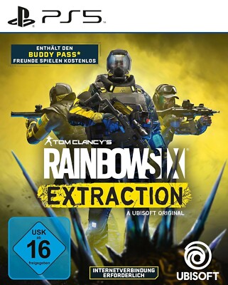 Tom Clancy's Rainbow Six Extraction PlayStation 5 PS 5 Game + Buddy Pass Neu OVP