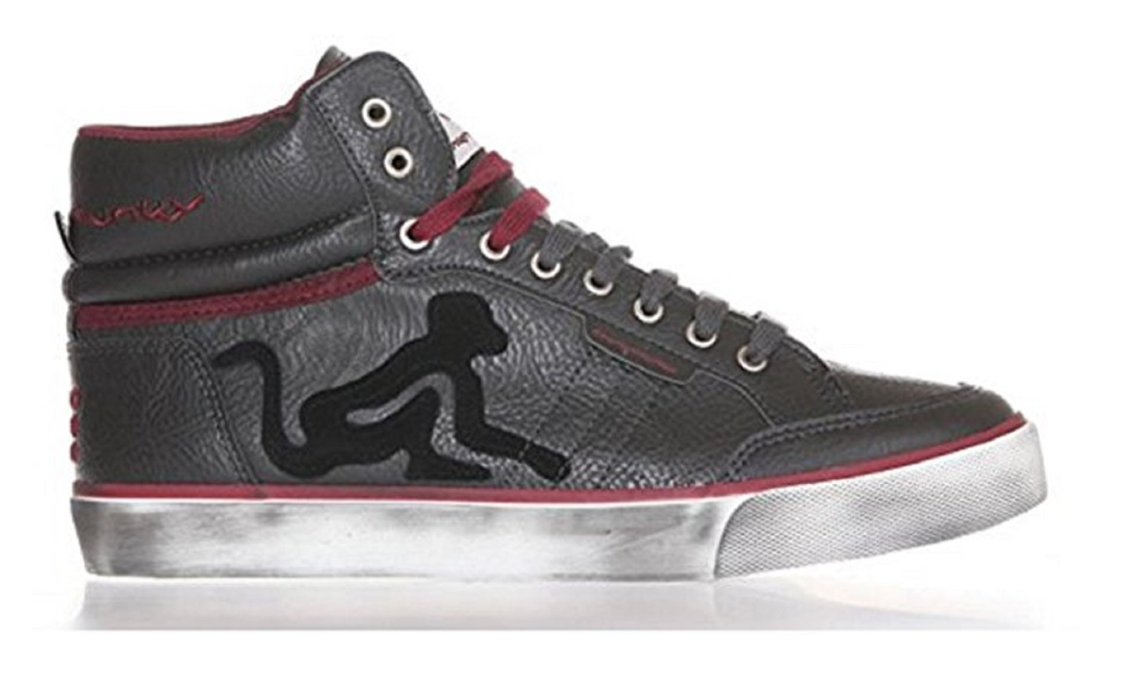 Scarpe casual da uomo Scarpe sportive sneakers uomo Drunknmunky Boston Vintage 193 grigio lacci pelle Scarpe casual da uomo Scarpe sportive sneakers uomo Drunknmunky Boston Vintage 193 grigio lacci pelle