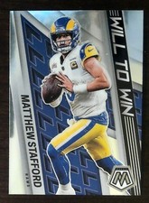 2022 Mosaic Football Will To Win Insert Mathew Stafford #WW-5 Rams
