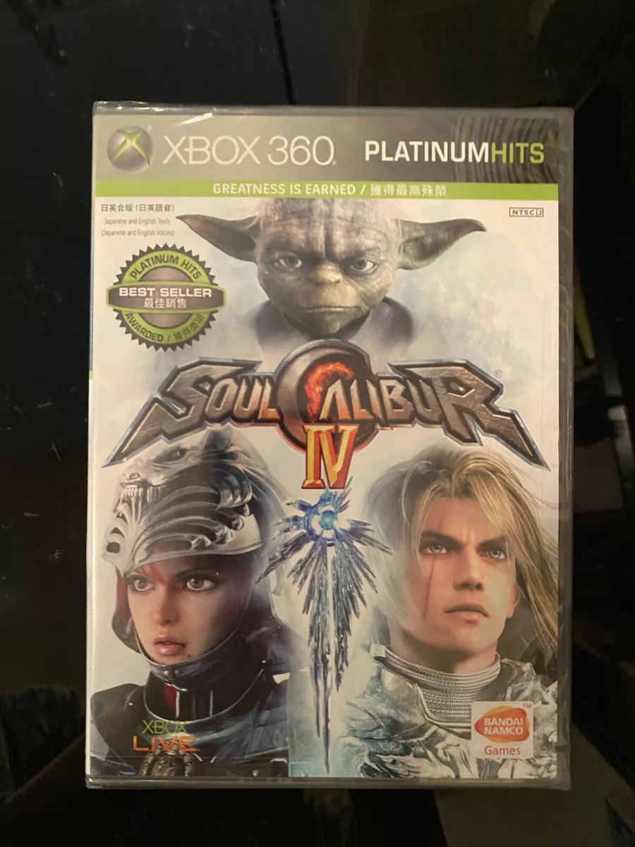 Brand new Soul Calibur IV Import China Xbox 360 Japanese/English