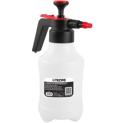 TECPO PUMPSPRÜHFLASCHE 2L HANDSPRÜHER SPRÜHFLASCHE HANDPUMPE für BREMSENREINIGER - Bild 2 von 8